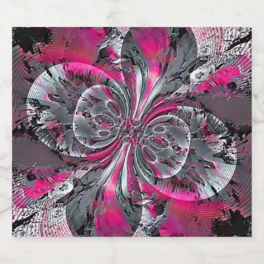 Gemischte Signale Bierflaschenetikett (Einzelnes Label)