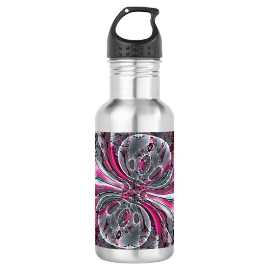 Gemischte Signale Edelstahlflasche (Vorderseite)