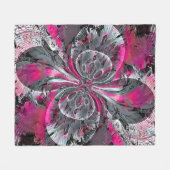 Gemischte Signale Fleecedecke (Vorderseite (Horizontal))