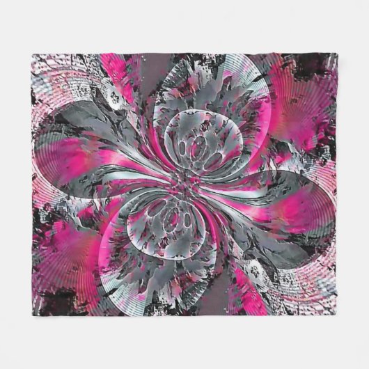 Gemischte Signale Fleecedecke (Vorderseite (Horizontal))