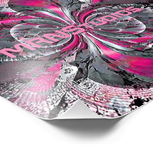 Gemischte Signale Fotodruck (Ecke)