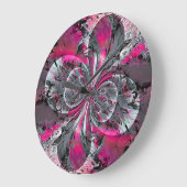 Gemischte Signale Große Wanduhr (Winkel)