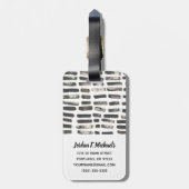 Gemischte Signale III Gepäckanhänger (Rückseite vertikal)