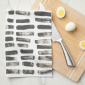 Gemischte Signale III Geschirrtuch (Viertel Falte)