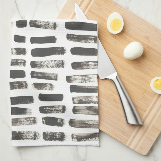 Gemischte Signale III Geschirrtuch (Viertel Falte)