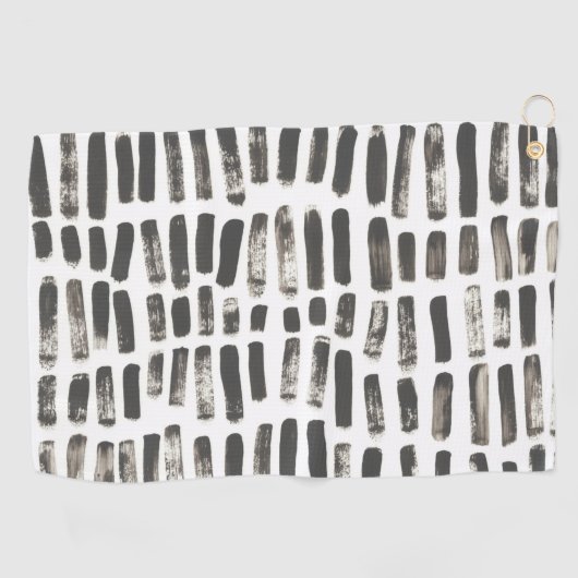 Gemischte Signale III Golfhandtuch (Horizontal)