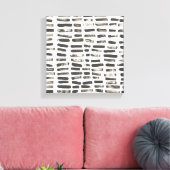 Gemischte Signale III Leinwanddruck (Insitu (Wohnzimmer))