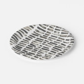 Gemischte Signale III Pappteller (Schrägansicht)