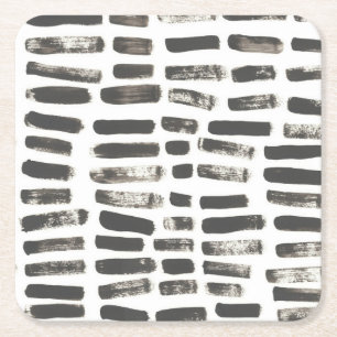 Gemischte Signale III Rechteckiger Pappuntersetzer