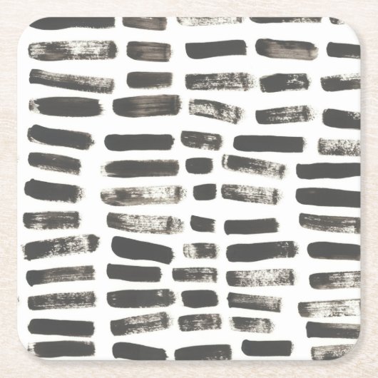 Gemischte Signale III Rechteckiger Pappuntersetzer (Vorderseite)