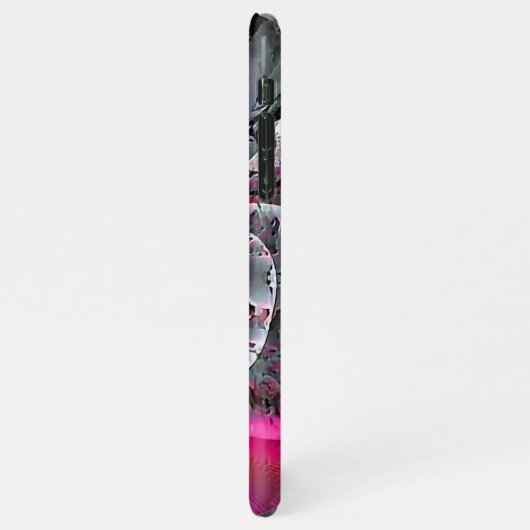 Gemischte Signale iPhone Hülle (Linke Seite)