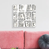 Gemischte Signale IV Leinwanddruck (Insitu (Wohnzimmer))