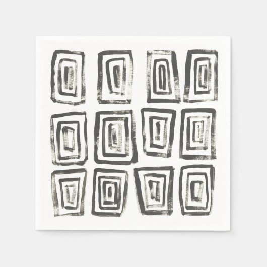 Gemischte Signale IV Serviette (Vorderseite)