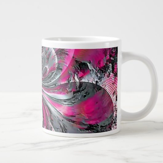 Gemischte Signale Jumbo-Tasse (Rechts)