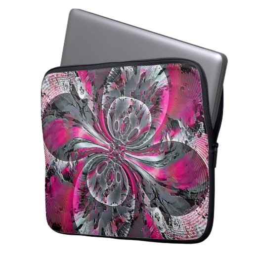 Gemischte Signale Laptopschutzhülle (Vorderseite Links)