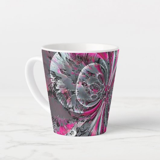 Gemischte Signale Latte Tasse (Linke Ecke)