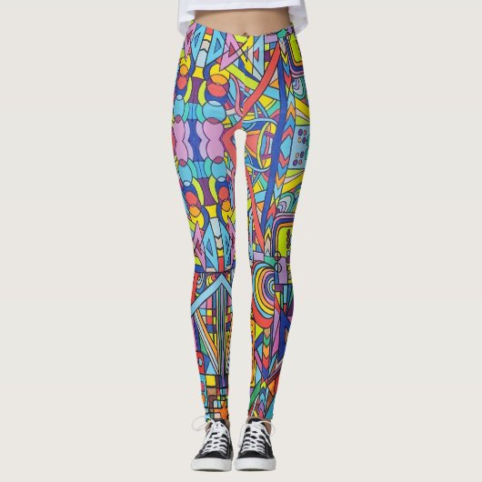 Gemischte Signale Leggings (Vorderseite)