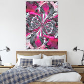 Gemischte Signale Leinwanddruck (Insitu (Schlafzimmer))