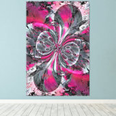 Gemischte Signale Leinwanddruck (Insitu (Holzboden))