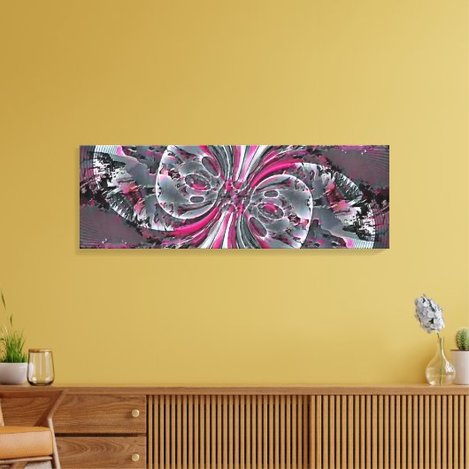 Gemischte Signale Leinwanddruck (Insitu (Wohnzimmer))