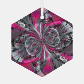Gemischte Signale Ornament Aus Glas (Rückseite)