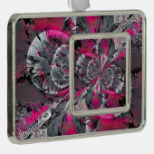 Gemischte Signale Rahmen-Ornament Silber (Rechts)
