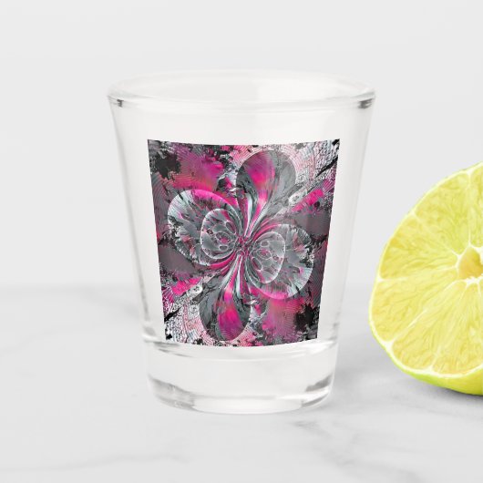 Gemischte Signale Schnapsglas (Vorderseite)