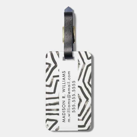 Gemischte Signale V Gepäckanhänger (Rückseite vertikal)