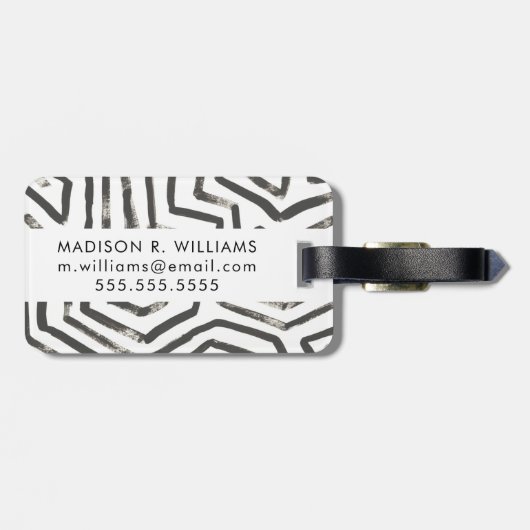 Gemischte Signale V Gepäckanhänger (Rückseite horizontal)