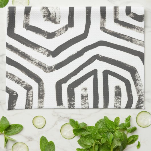 Gemischte Signale V Geschirrtuch (Gefaltet)