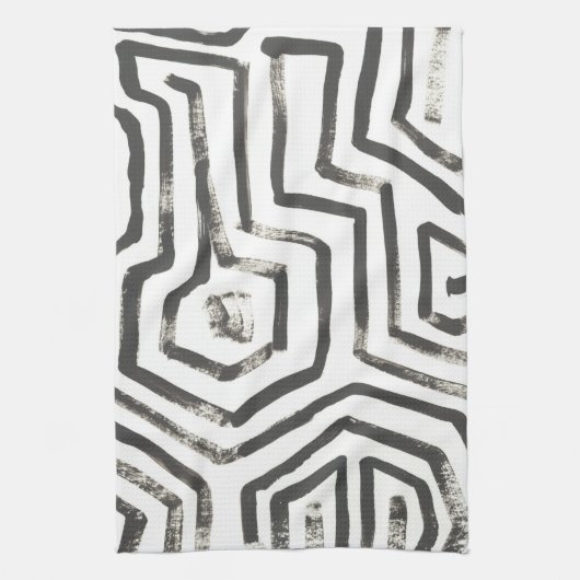 Gemischte Signale V Geschirrtuch (Vertikal)