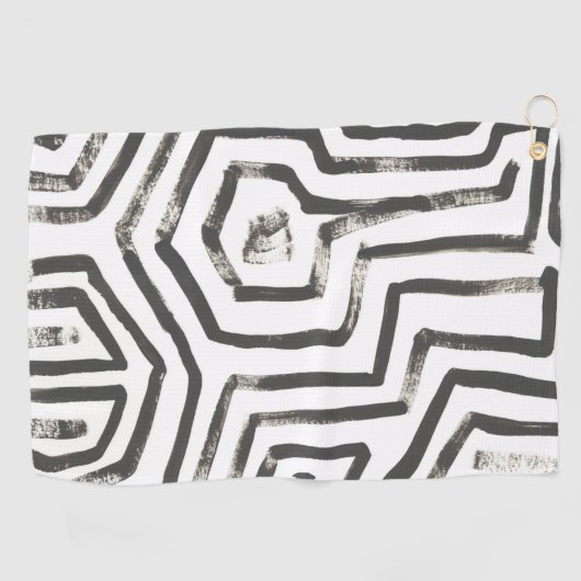 Gemischte Signale V Golfhandtuch (Horizontal)