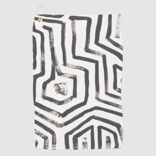 Gemischte Signale V Golfhandtuch (Vorderseite)