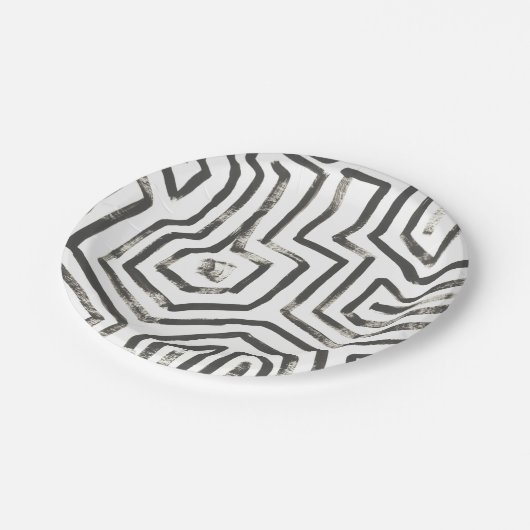 Gemischte Signale V Pappteller (Schrägansicht)