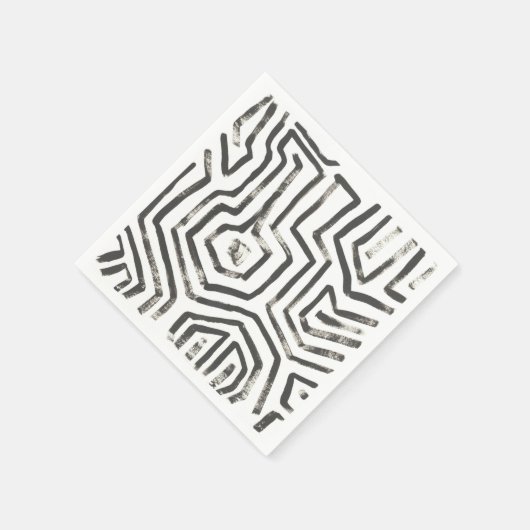 Gemischte Signale V Serviette (Ecke)