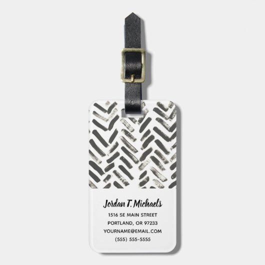 Gemischte Signale VII Gepäckanhänger (Vorderseite vertikal)