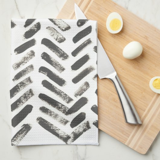 Gemischte Signale VII Geschirrtuch (Viertel Falte)