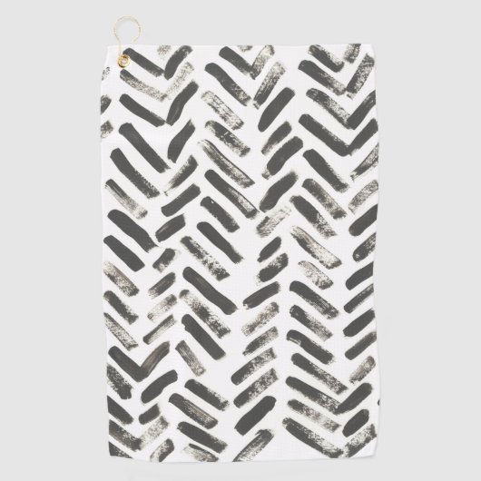 Gemischte Signale VII Golfhandtuch (Vorderseite)