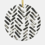 Gemischte Signale VII Keramik Ornament (Vorne)
