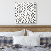 Gemischte Signale VII Leinwanddruck (Insitu (Schlafzimmer))