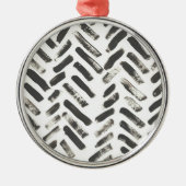 Gemischte Signale VII Ornament Aus Metall (Vorne)