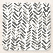 Gemischte Signale VII Rechteckiger Pappuntersetzer (Vorderseite)