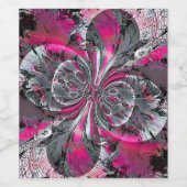 Gemischte Signale Weinetikett (Einzelnes Label)