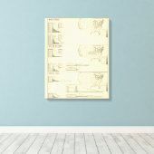 Gemischte Textilien, Seide und Bekleidung Leinwanddruck (Insitu (Holzboden))