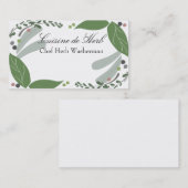 Gemischte wohlschmeckende visitenkarte (Vorne/Hinten)