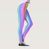 Gemischter Pastellregenbogen - Farbspektrum Leggings (Rechts)