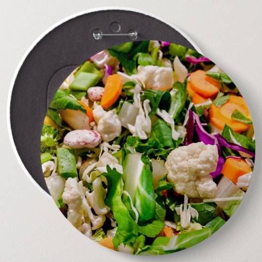 Gemischter Salat Button (Vorne & Hinten)