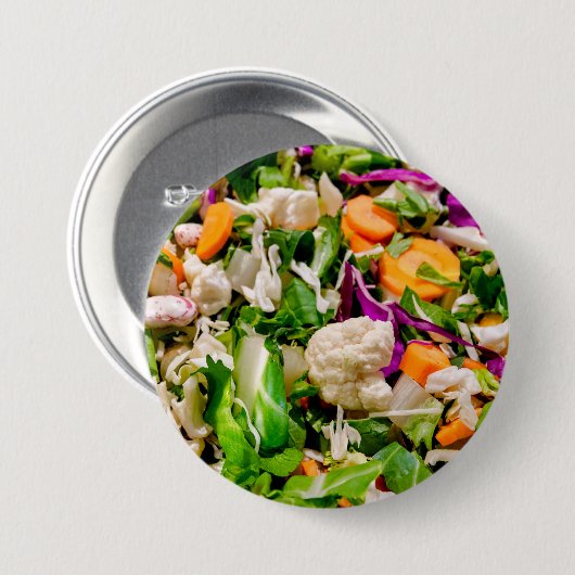 Gemischter Salat Button (Vorne & Hinten)