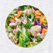Gemischter Salat Etiketten (Design 1)