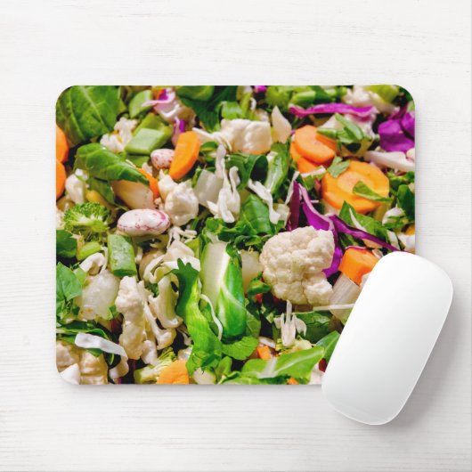 Gemischter Salat Mousepad (Mit Mouse)